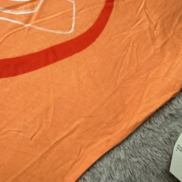 Roxy Women’s Orange Tank Top Size M 100% Cotton NWT - Picture 6 of 14